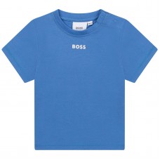 Hugo Boss Infant Boys Short Sleeve T-Shirt - Blue